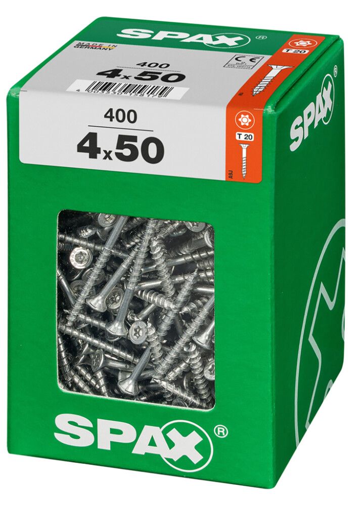 Peitpeakruvi Spax 4 x 50 mm