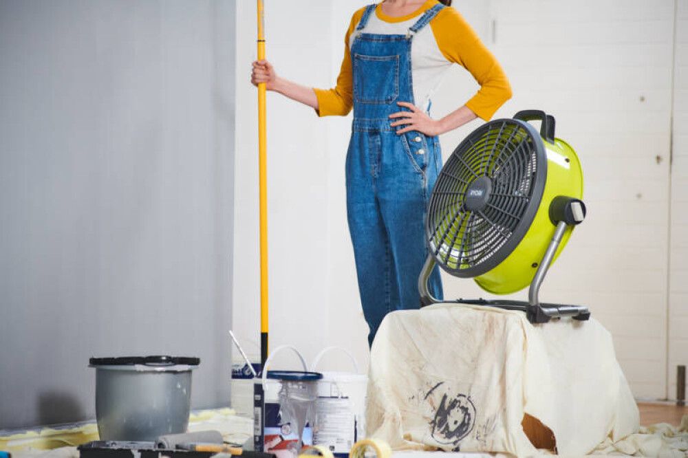 Põrandaventilaator Ryobi R18F5-0, 18 V