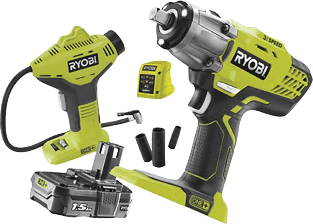 Rehvivahetuskomplekt Ryobi ONE+ R18IWPI-115G, 18 V