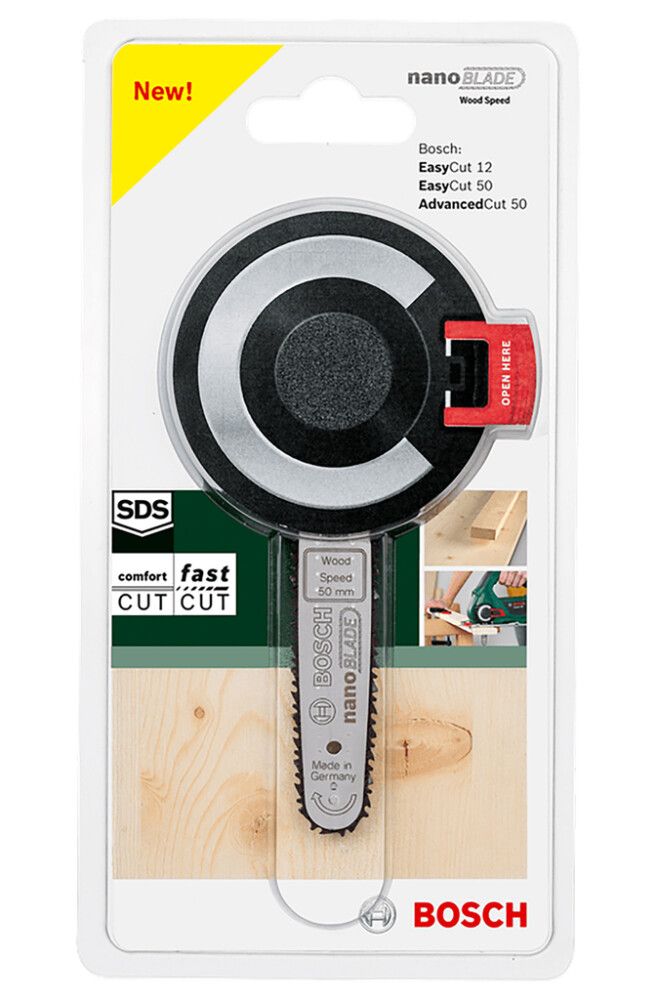 Mitmeotstarbeline saetera Bosch NanoBlade Wood Basic 50