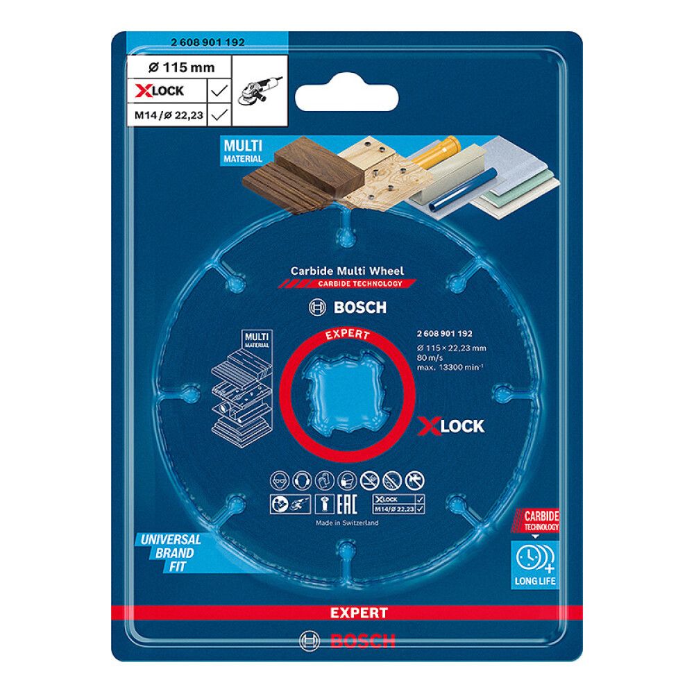 Lõikeketas Bosch X-Lock 115 mm