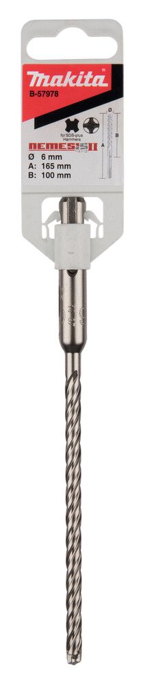 Puur Makita SDS-PLUS 6 x 165 mm