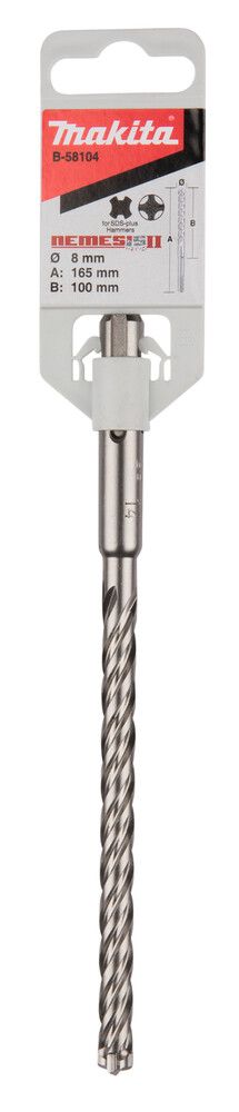 Puur Makita SDS-PLUS 8 x 165 mm