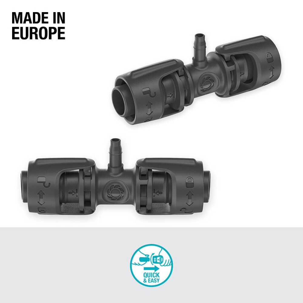 T-ühendusliikmik Gardena Micro-Drip 1/2” – 3/16"