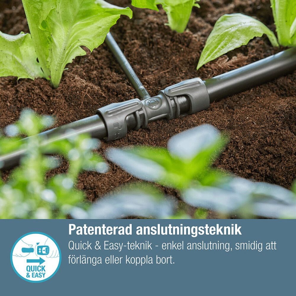 T-ühendusliikmik Gardena Micro-Drip 1/2” – 3/16"