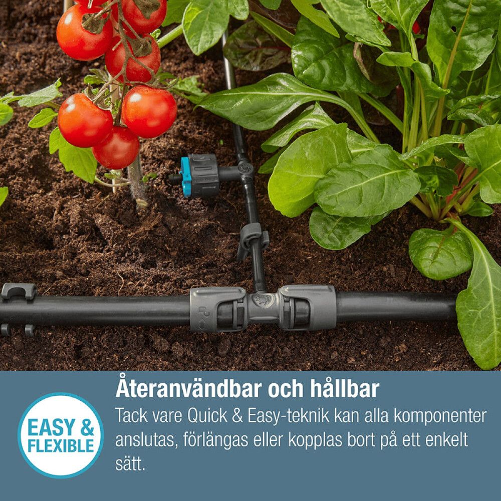 T-ühendusliikmik Gardena Micro-Drip 1/2” – 3/16"