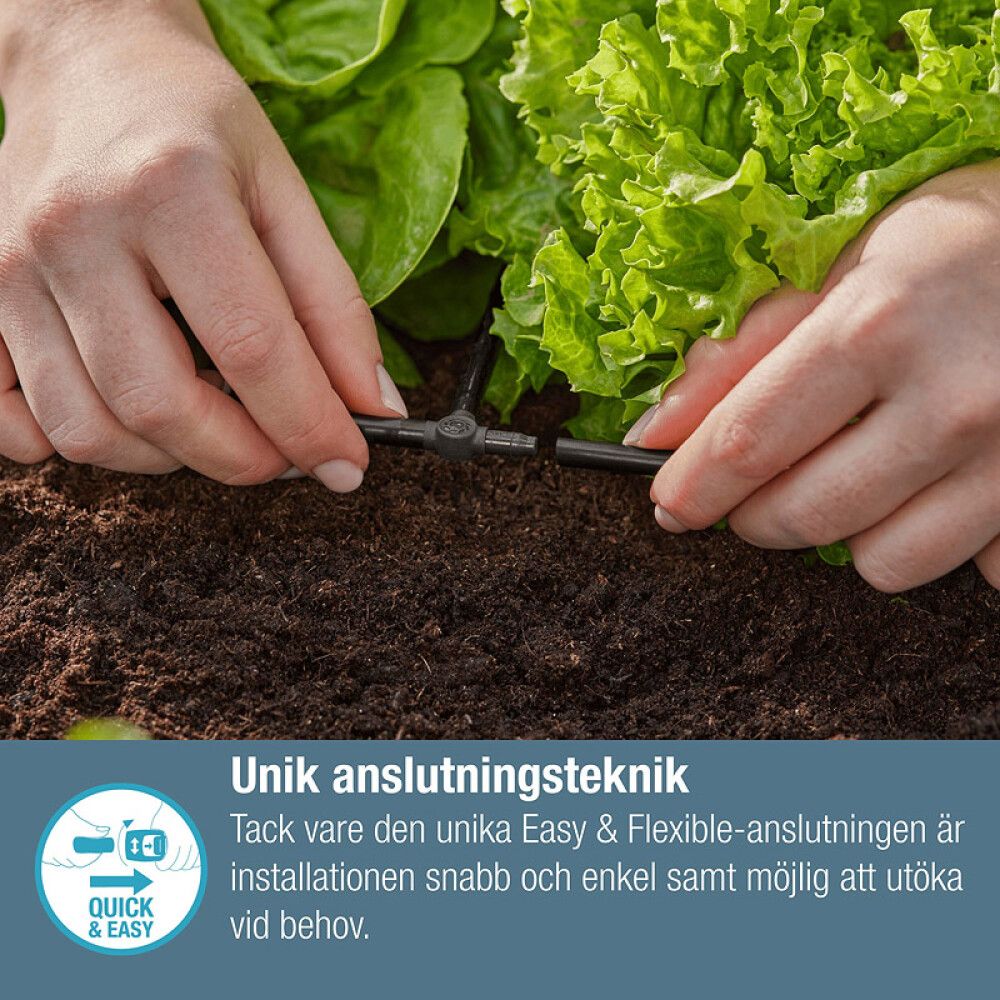 T-ühendusliitmik Gardena Micro-Drip 4,6 mm