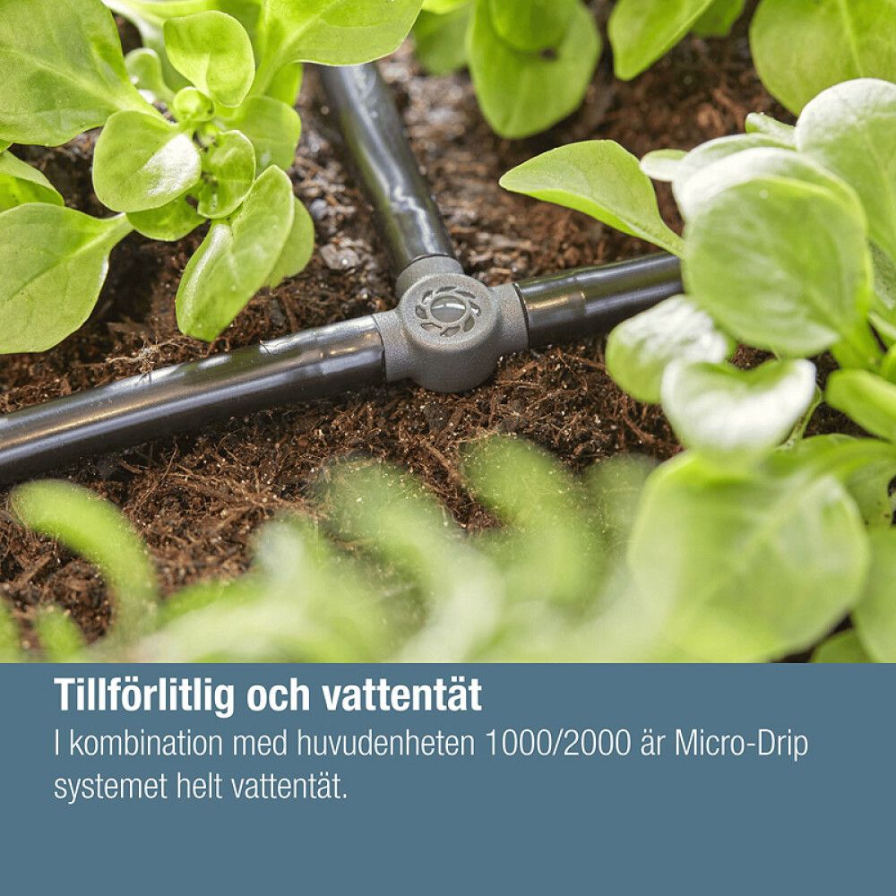 T-ühendusliitmik Gardena Micro-Drip 4,6 mm