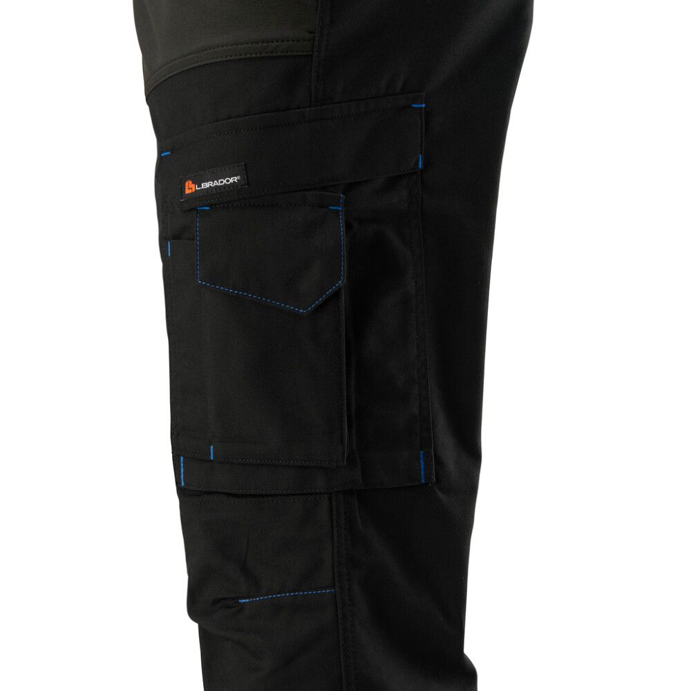 Tööpüksid L.Brador tööpüksid 1091B must/sinine 46