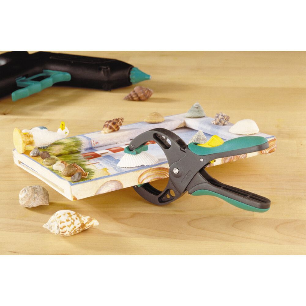 Hammasfiksaatoriga näpitsklamber Wolfcraft FZR