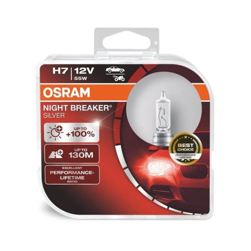 Autolamp Osram Night Breaker Silver H7 2 tk