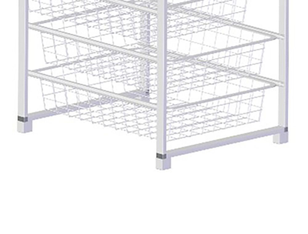 Tugijalad Lundbergs valge 4 tk