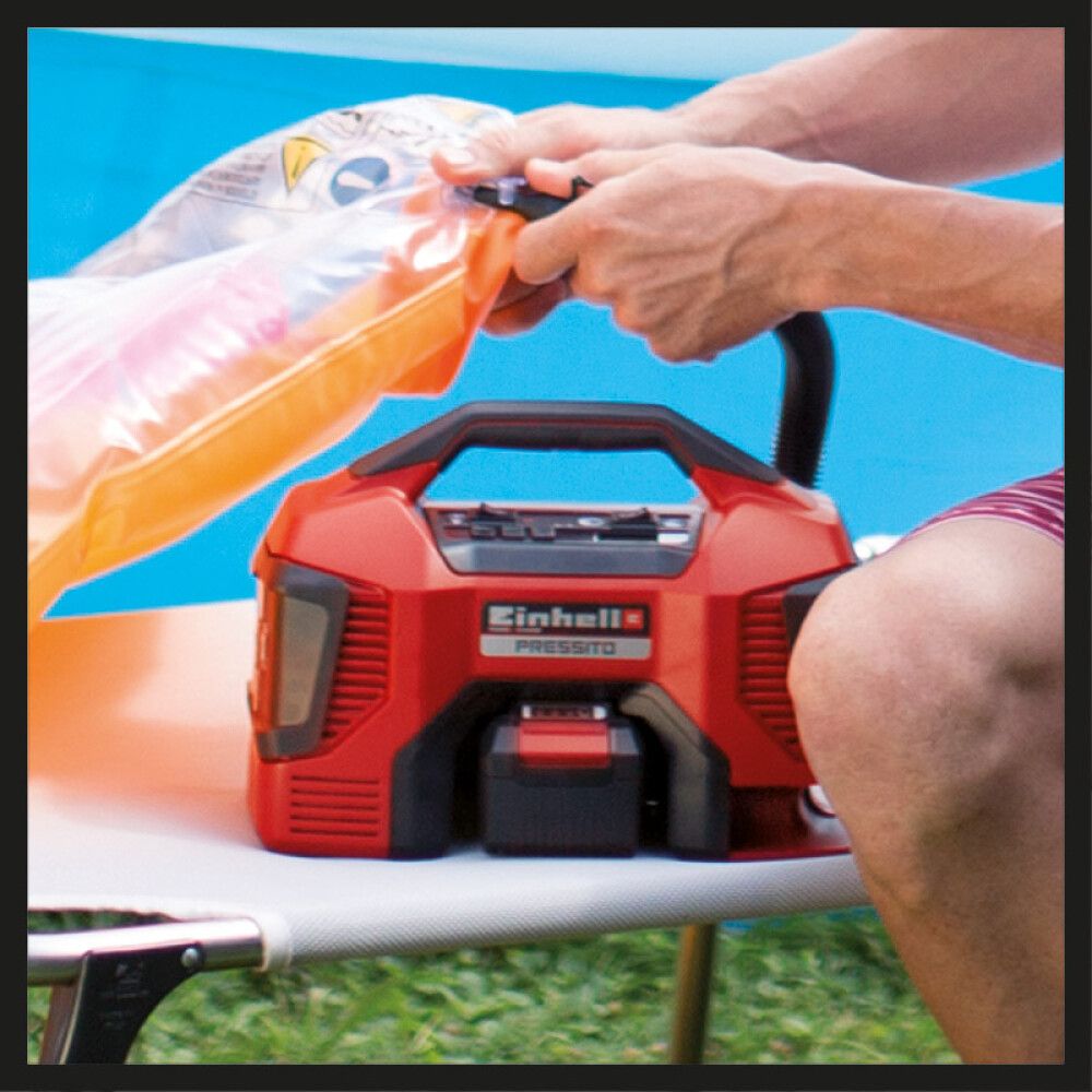 Akukompressot Einhell Power X-Change TE-AC 18/11 Li AC Solo