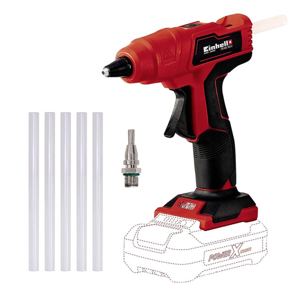 Akuliimipüstol Einhell Power X-Change TE-CG 18 Li Solo