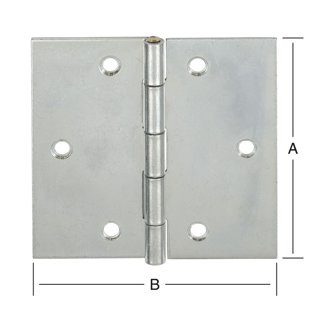 Hing 50 x 50 mm tsingitud