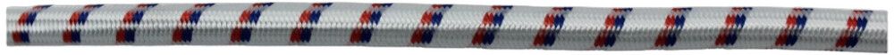 Kumminöör Seilflechter 4 mm valge, jooksva meetriga