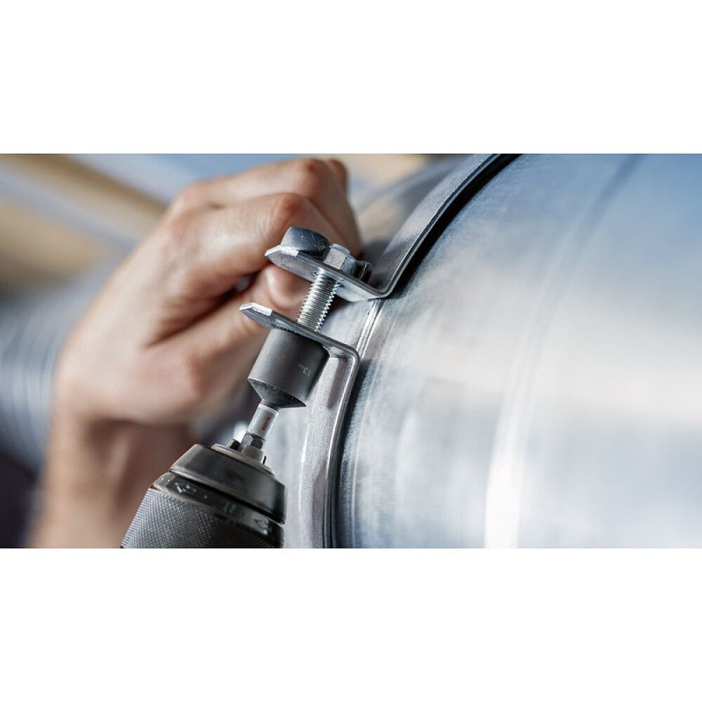 Kuuskantpadrun Bosch 1/4" 13 x 55 mm