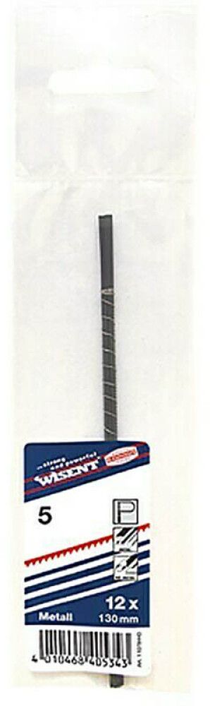 Jõhvsaeterad Wisent metallile NR 5 130 mm 12 tk