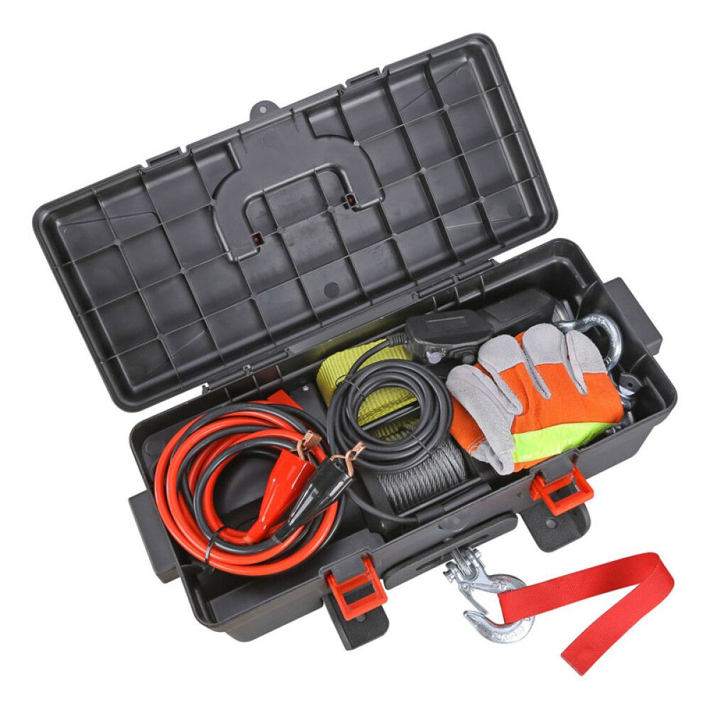 Kaasaskantav vints Warrior Trojan 4000 terastrossiga