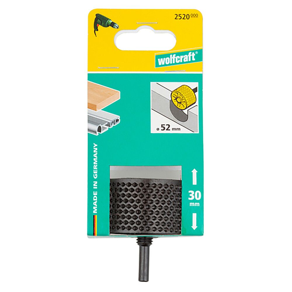 Trummelraspel Wolfcraft