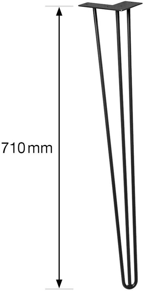 Lauajalg Wagner Hairpin 71 cm must