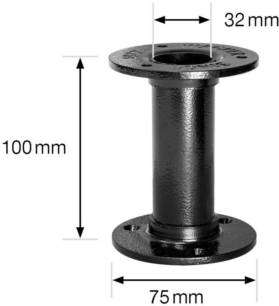 Lauajalg Wagner Industrial 10 cm must