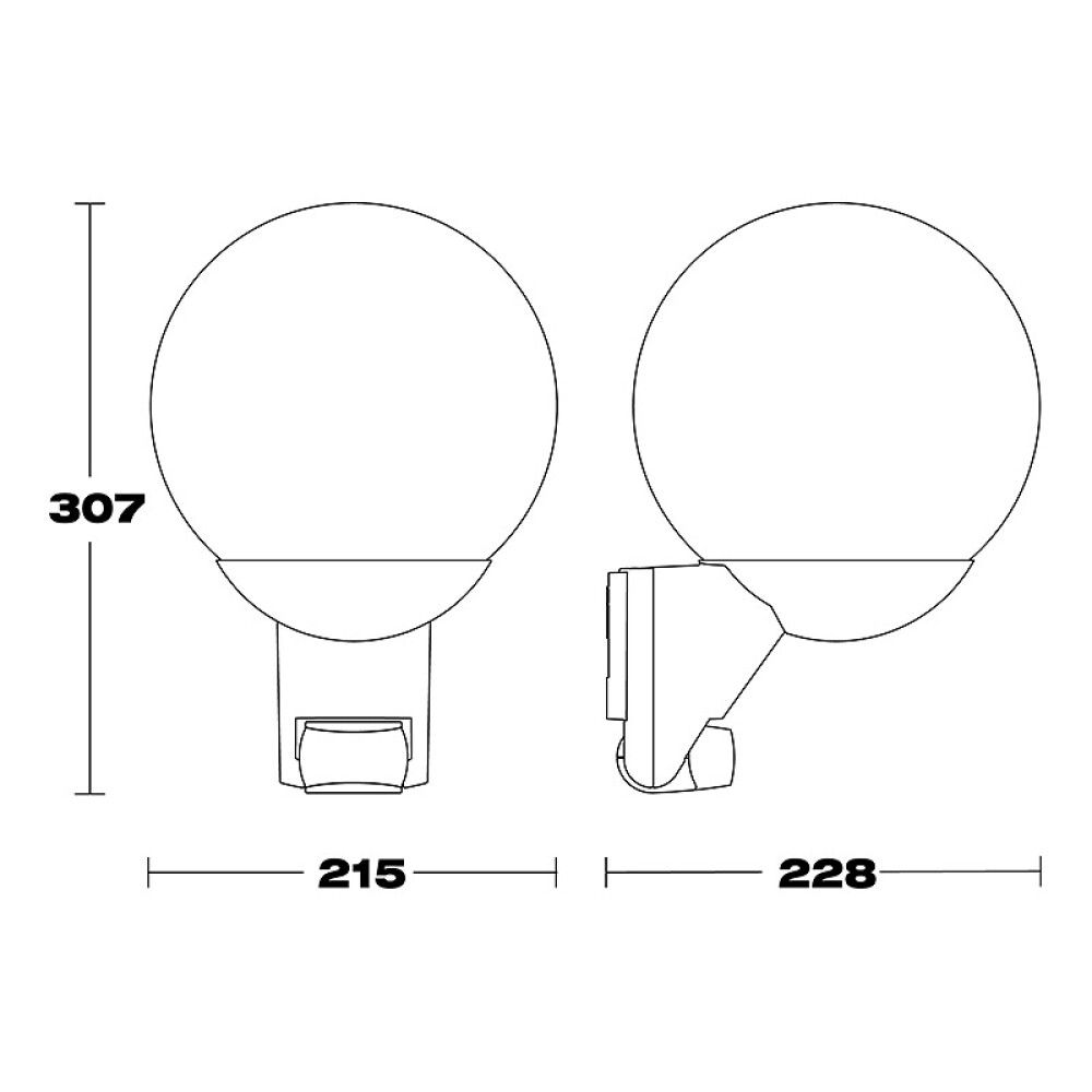 Liikumisanduriga valgusti Steinel L585S