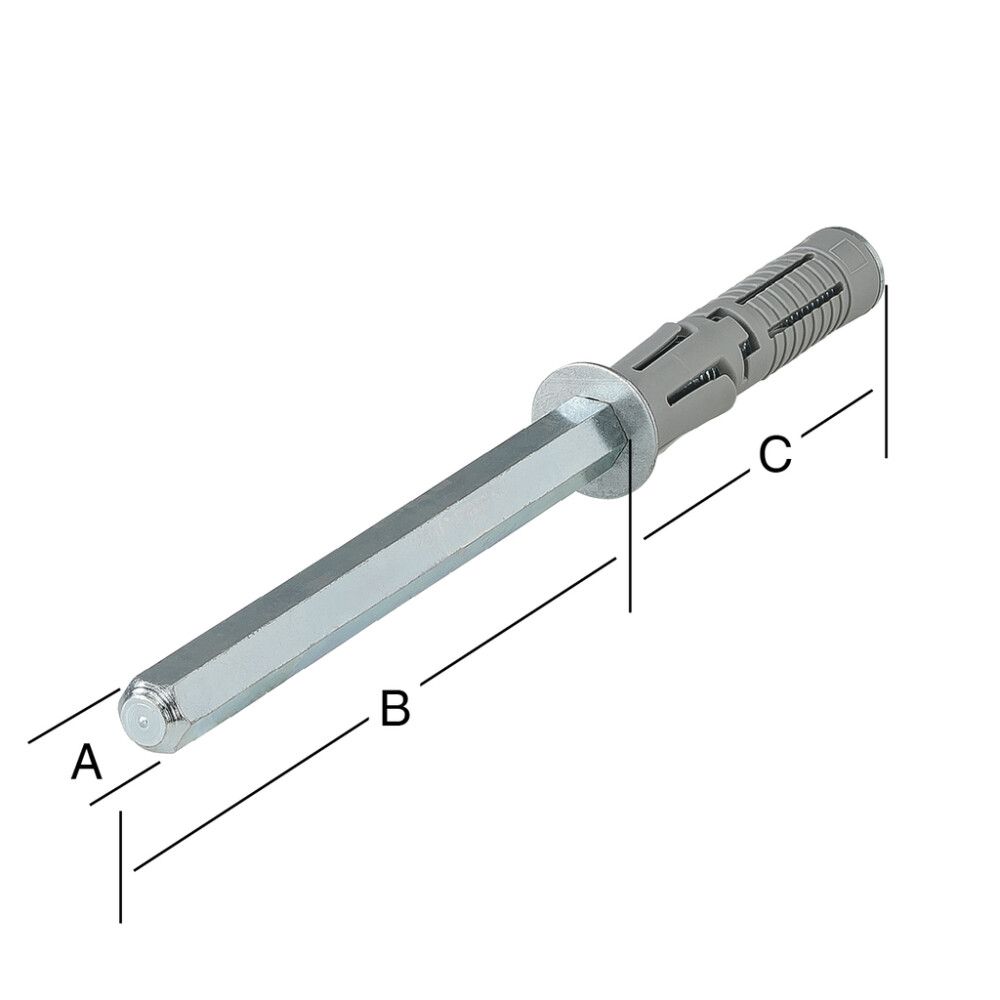 Riiulikandur 10 x 120 mm 2 tk
