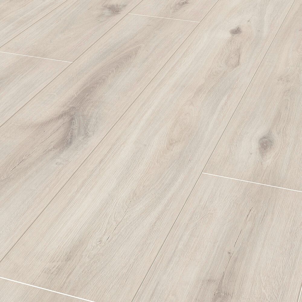 Näidis niiskuskindlale parketile Logoclic Aquaprotect Beach Oak 8 mm