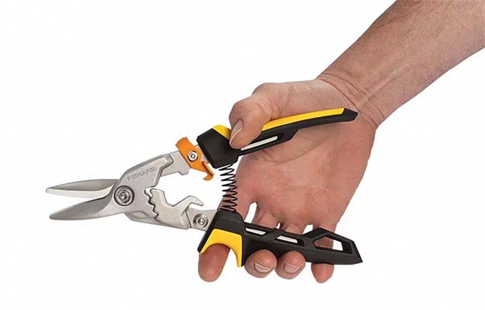 Plekikäärid Fiskars PowerGear sirge