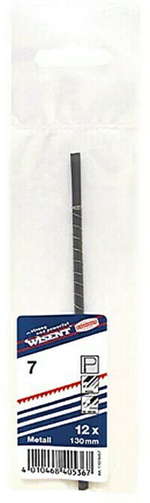 Jõhvsaeterad Wisent metallile NR 7 130 mm 12 tk