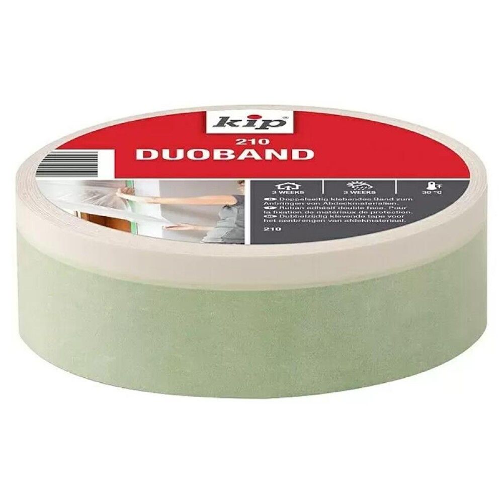 Kahepoolne teip KIP 25 mm x 25 m