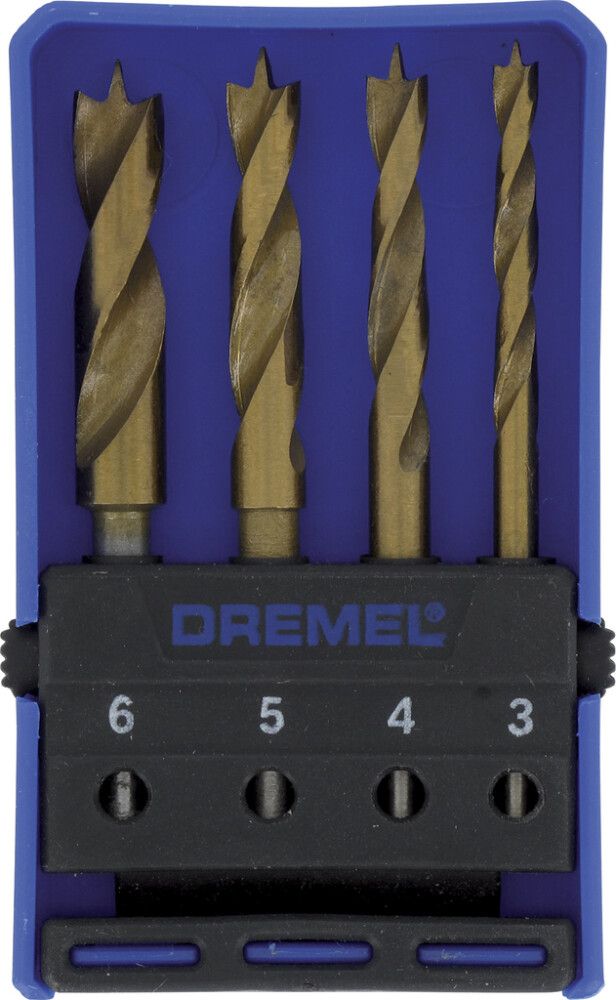Puidupuuride komplekt Dremel 4-osaline (636)
