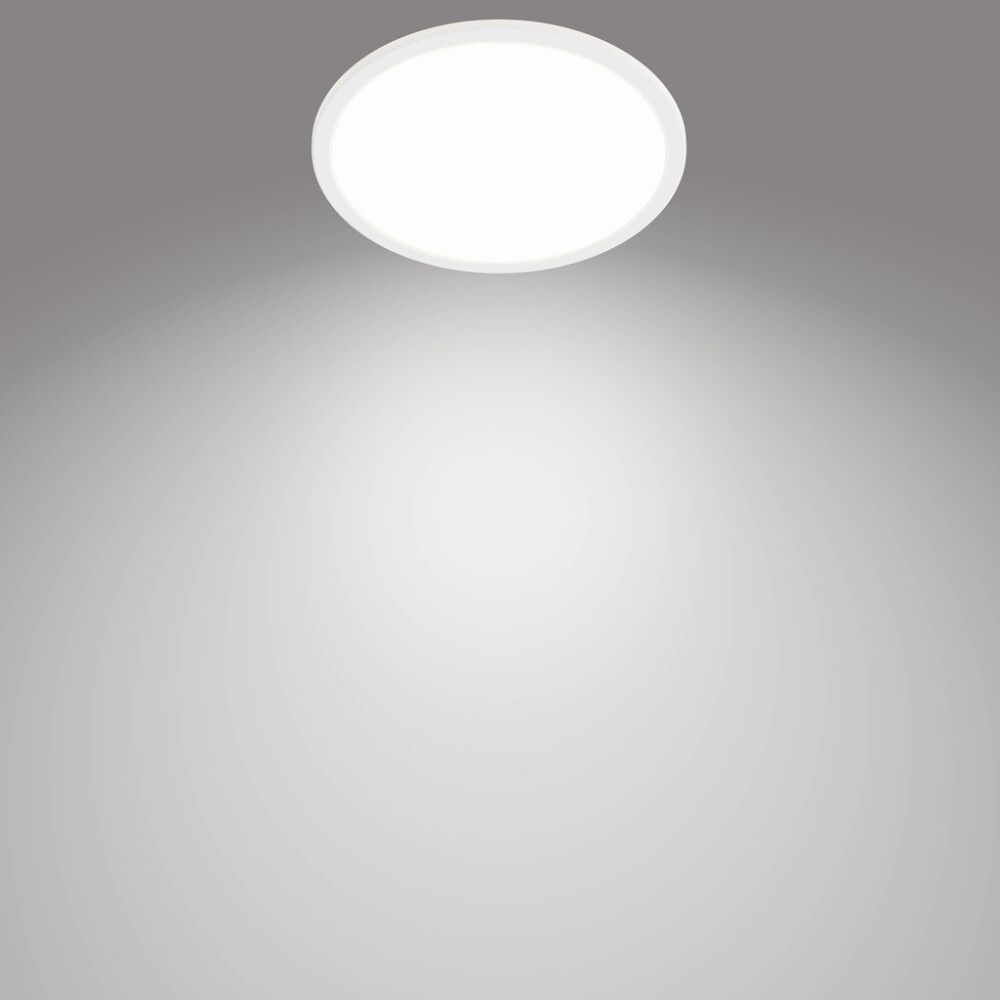 LED-plafoon Philips SuperSlim CL550 valge