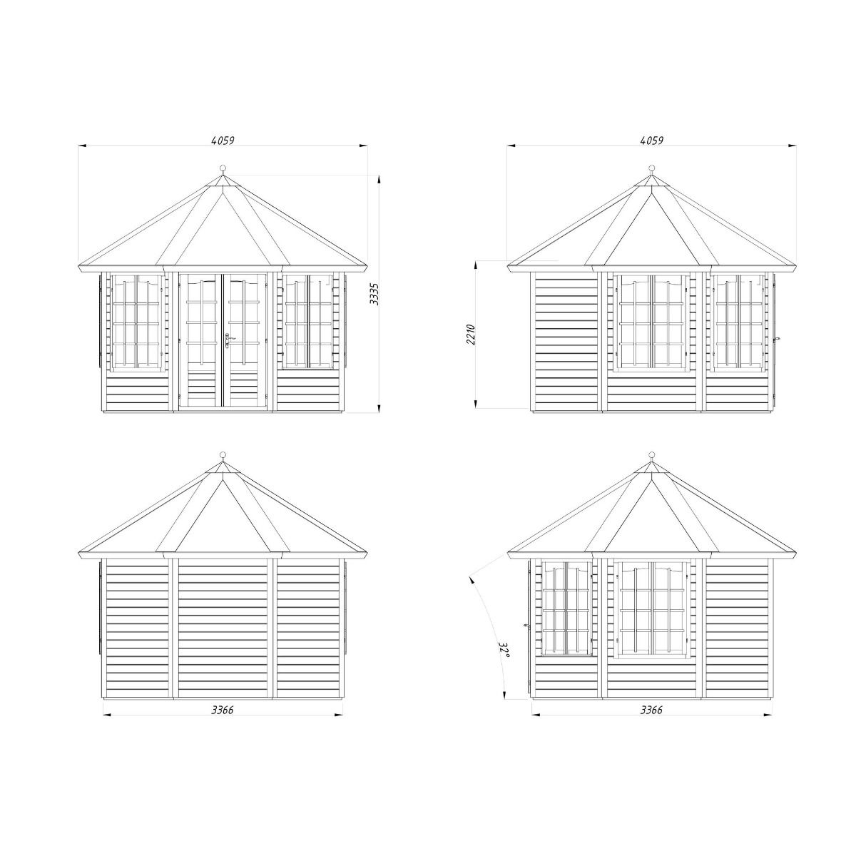 Paviljon Palmako Veronica 4