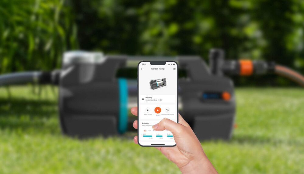 Veeautomaat Gardena Silencomfort 6300 BT