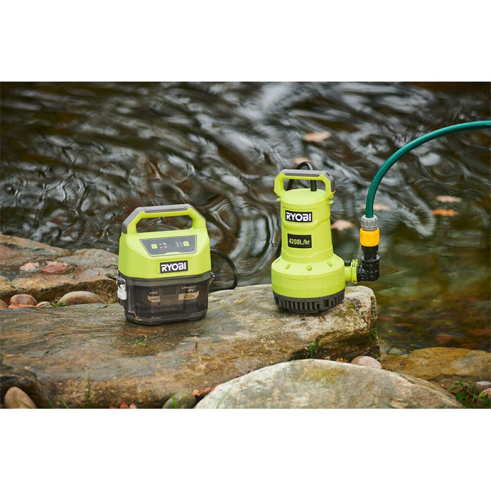 Sukelpump Ryobi ONE+ RY18SPA-0