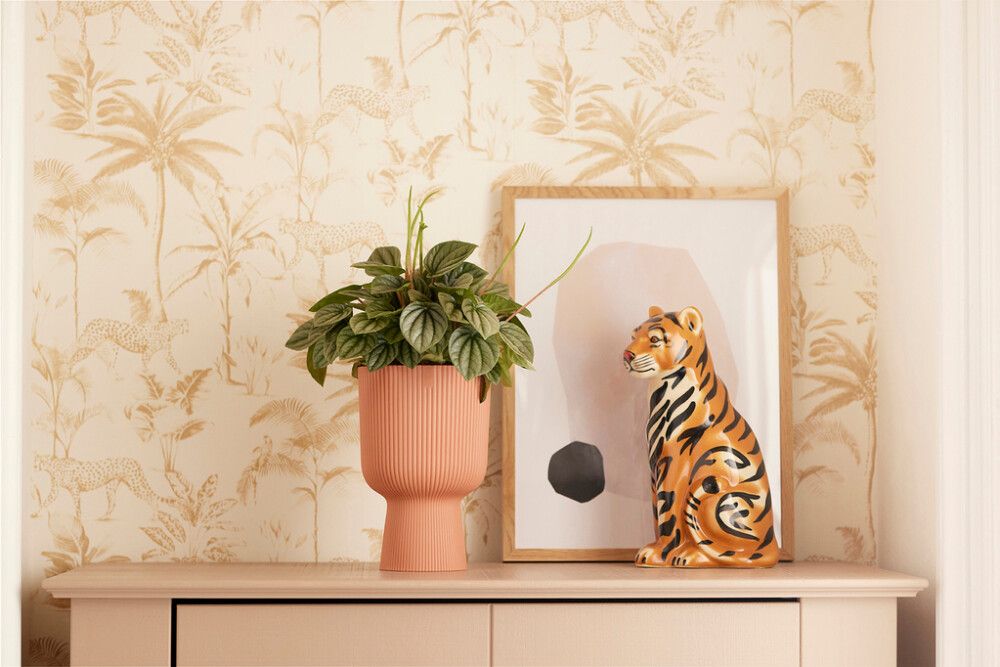 Ümbrispott Elho Vibes Fold Coupe Ø 14 cm, roosa