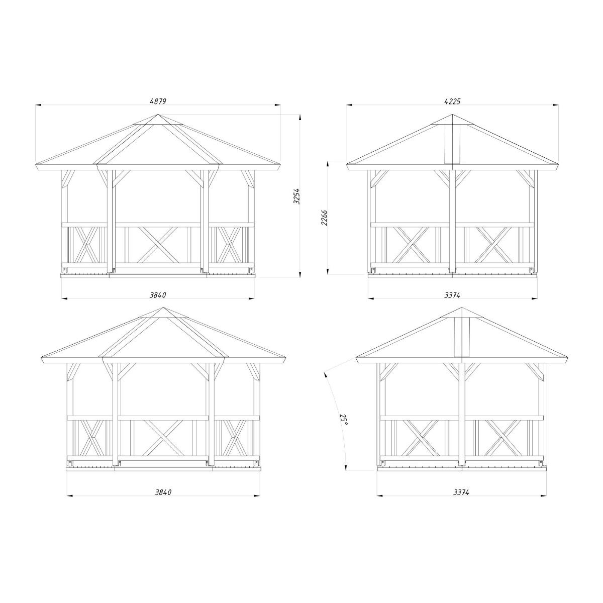 Lehtla Palmako Betty 9,9 m²