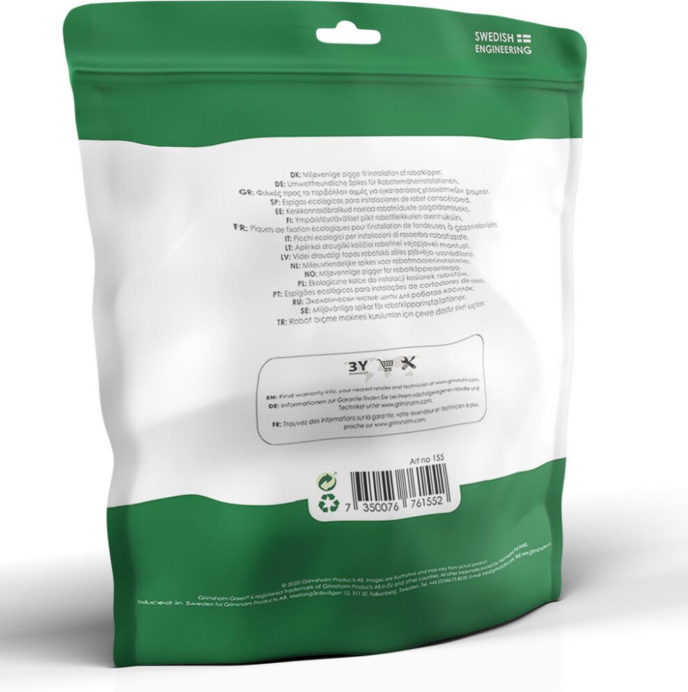 Kaabli piigid Grimsholm BIO, 100 tk