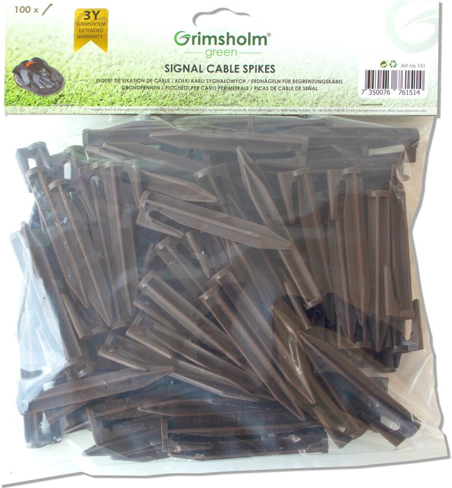 Kaabli piigid Grimsholm, 100 tk