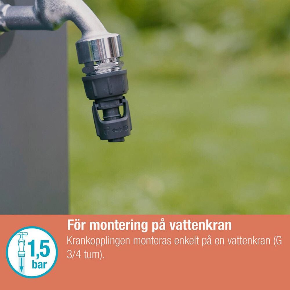 Kraaniliitmik Gardena Micro-Drip 13 mm