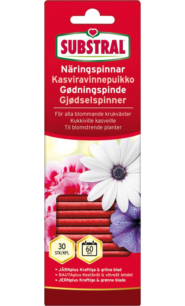 Väetisepulgad Substral 30 tk