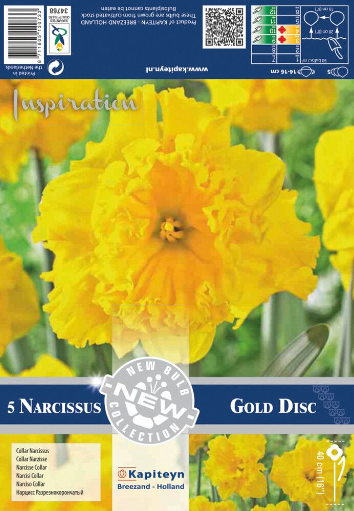 Nartsiss Gold Disc 5 tk