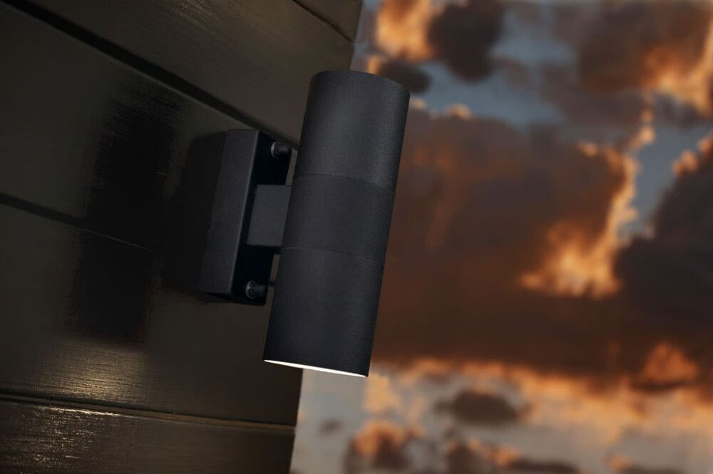 Välisseinavalgusti Nordlux Tina must