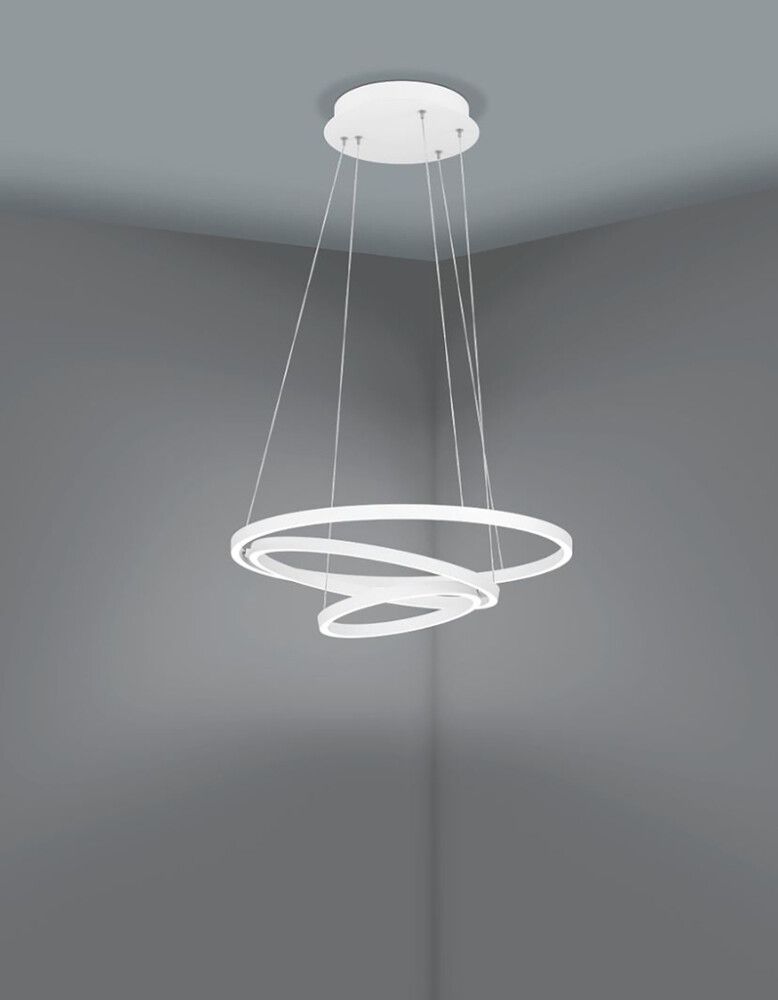 LED-rippvalgusti Eglo Connect Lobinero-Z valge