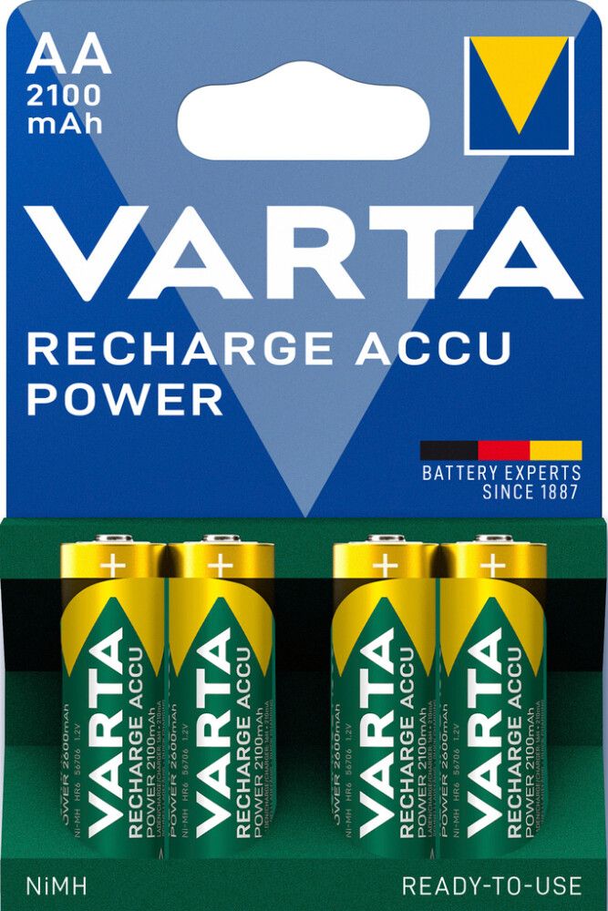 Akupatareid Varta Longlife ACCU Power AA 2110 mAh 4 tk