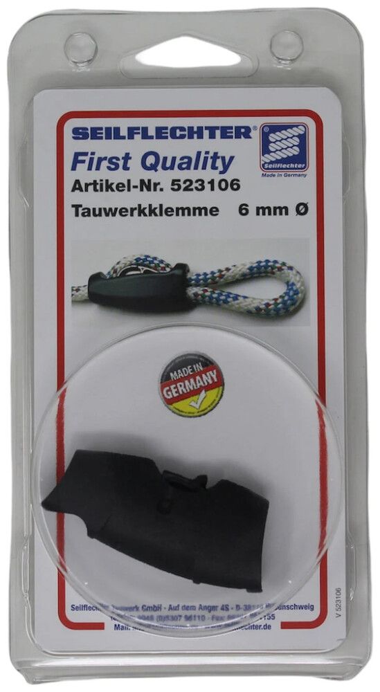 Köieklamber Seilflechter Sharky must 6 mm