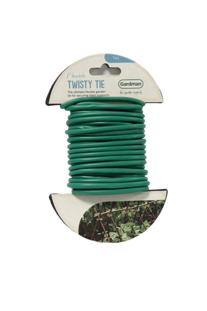 Taimesidumistraat pehme kattega 7 m x 5,4 mm, roheline