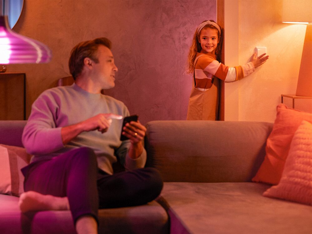 Seinalüliti moodul Philips Hue 2 tk